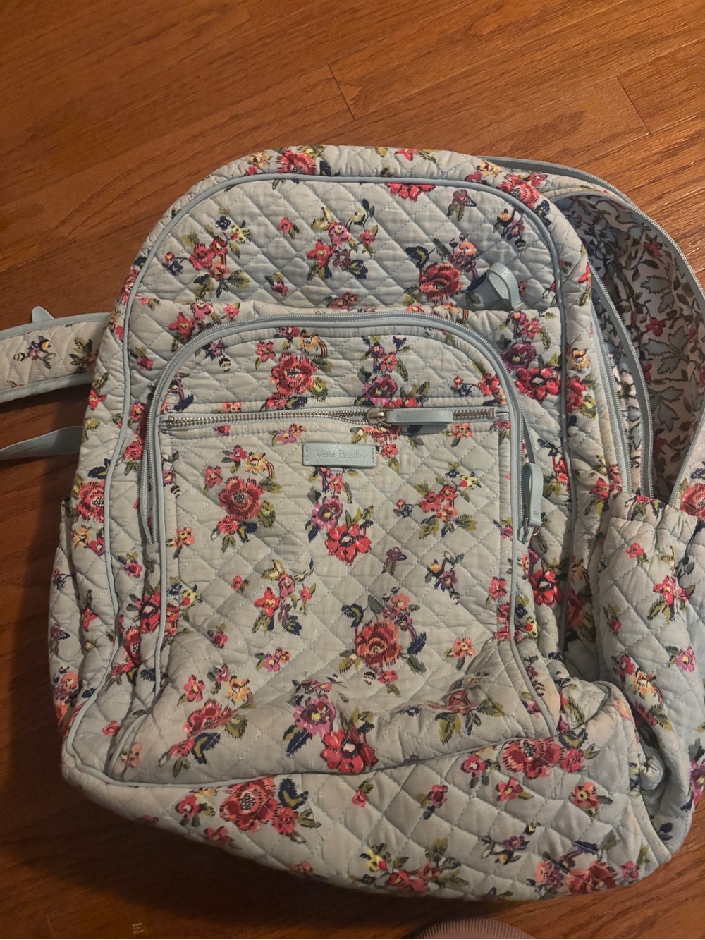 Vera Bradley Backpack Water Bouquet Pattern Fair condition